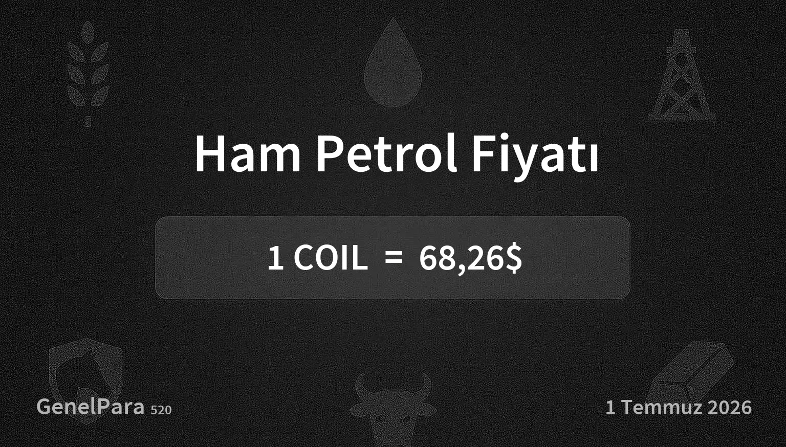 Ham Petrol Fiyatı