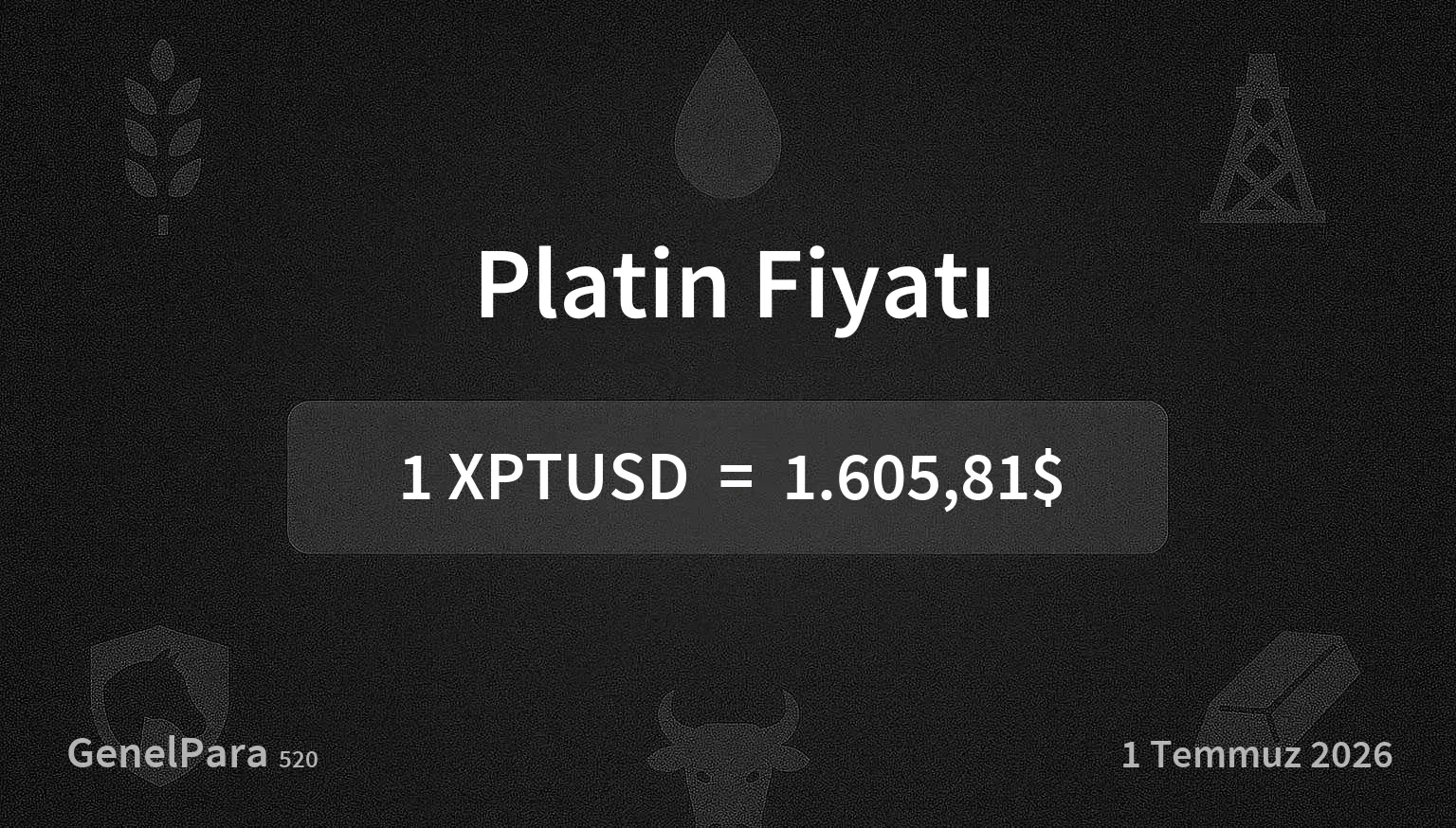 Platin Fiyatı