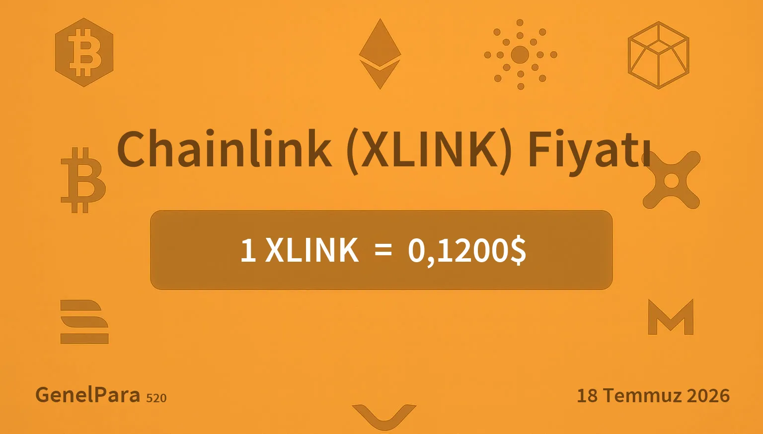 Chainlink (XLINK) Fiyatı
