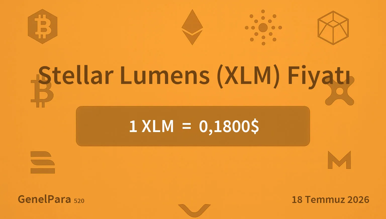 Stellar Lumens (XLM) Fiyatı