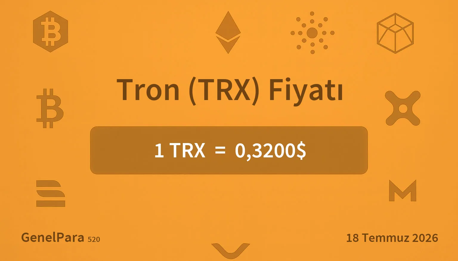 Tron (TRX) Fiyatı